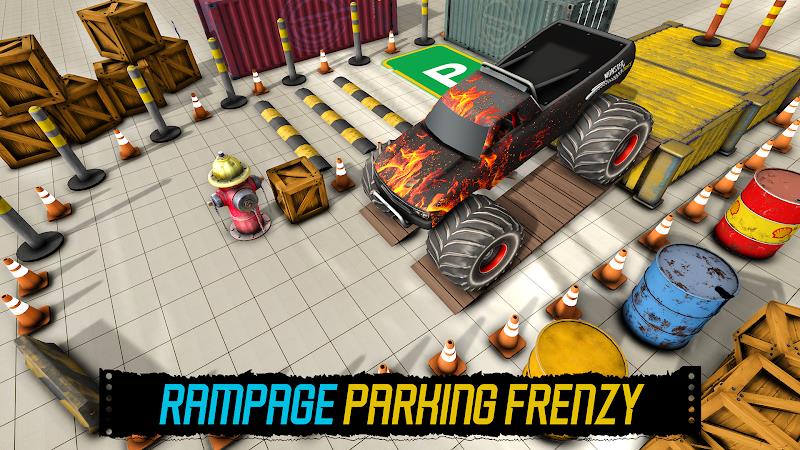 Monster Truck Parking Game 3D スクリーンショット 2