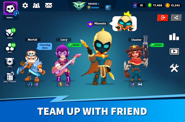 Heroes Strike - Modern Moba & Capture d’écran 3