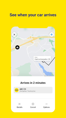 Sverigetaxi Скриншот 3