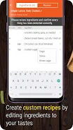 RecipeIQ Captura de pantalla 3