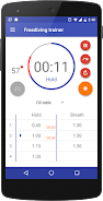 Freediving Apnea Trainer स्क्रीनशॉट 1