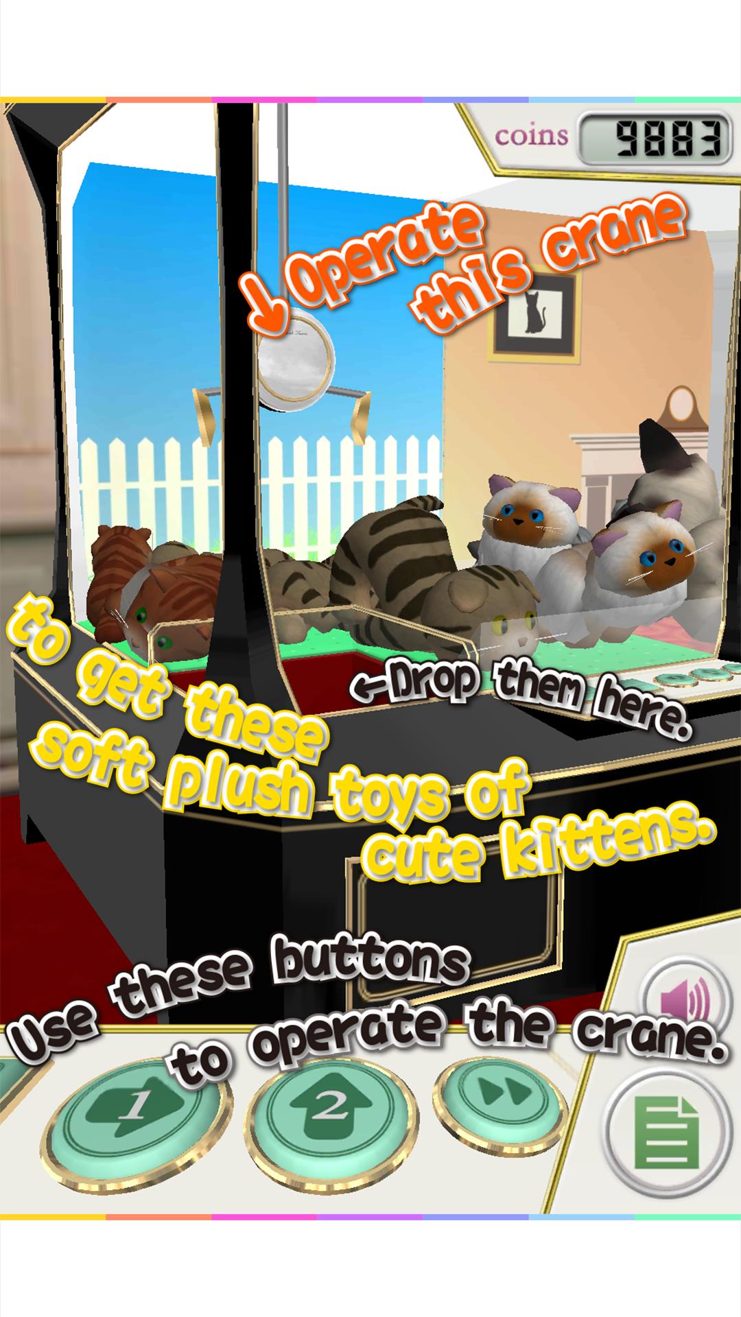 Claw Crane Cats Captura de tela 2