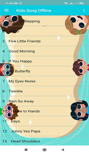 English Kids Songs- Offline应用截图第2张