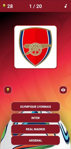 Guess the Soccer Logo Quiz Screenshot 1