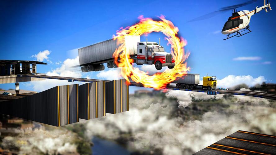 Impossible 18 Wheeler Truck Dr應用截圖第3張