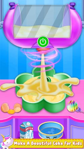 Unicorn Cake Maker-Bakery Game Screenshot 4