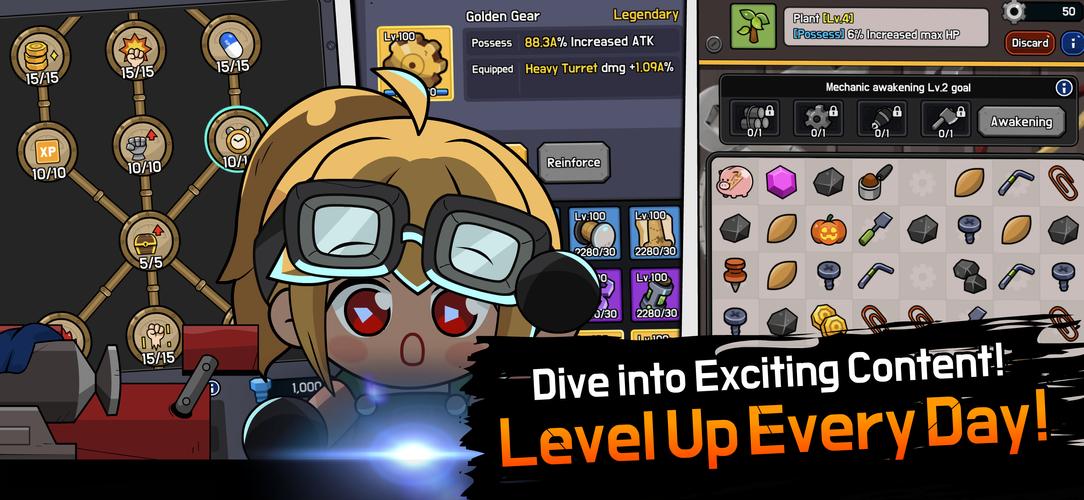 Mechanic Legends : Idle RPG Screenshot 4