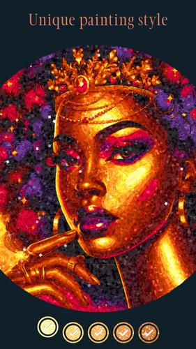 Glitty: glitter coloring books Screenshot 1