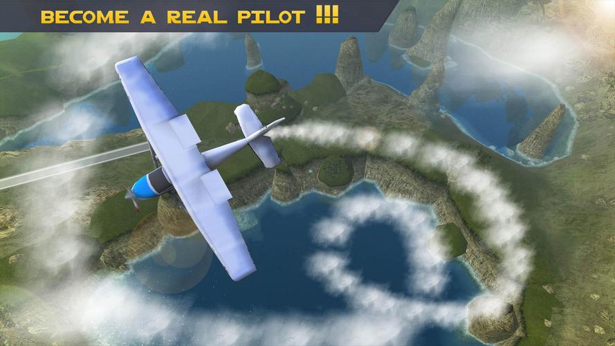Plane Flight Simulator Games スクリーンショット 1