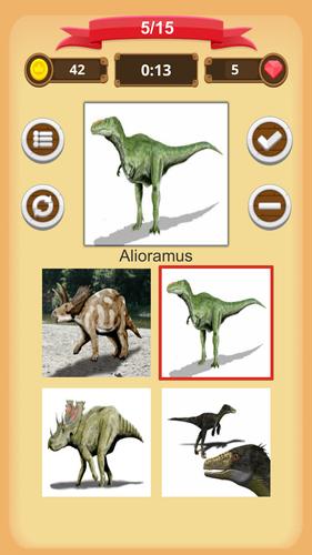 Dinosaurs Quiz स्क्रीनशॉट 2