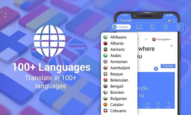 All Language Translate App スクリーンショット 4