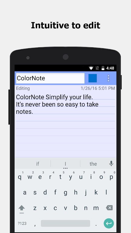 ColorNote नोटपैड नोट्स स्क्रीनशॉट 3