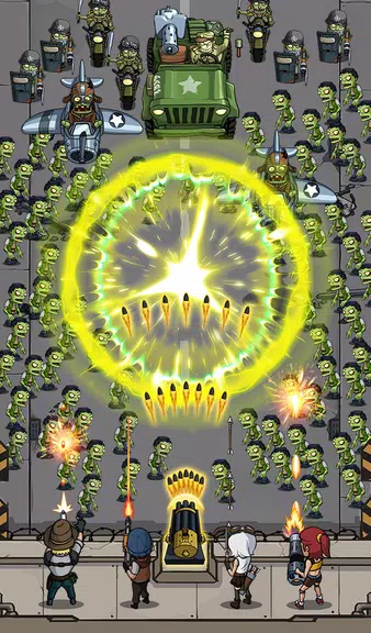 Zombie War Idle Defense Game應用截圖第3張
