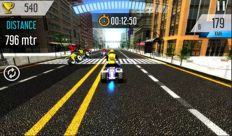3D quad bike racing Capture d’écran 2
