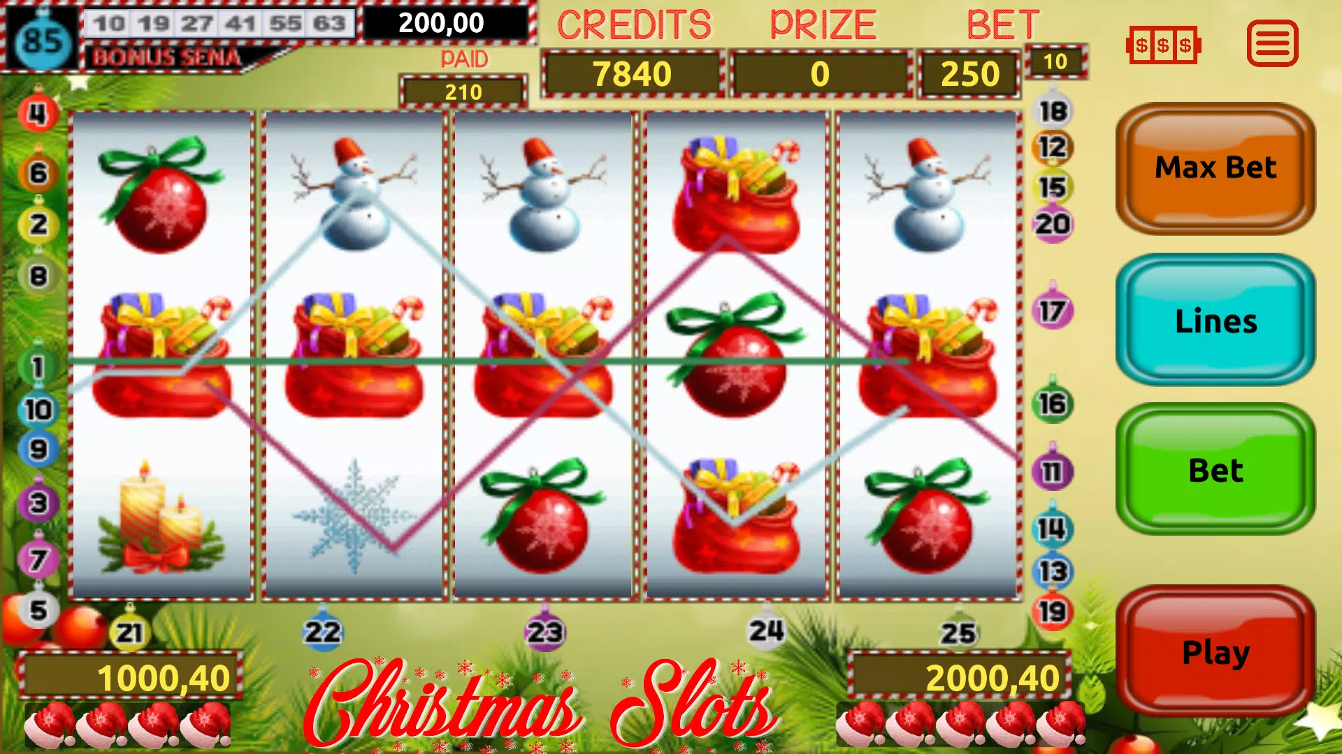 Christmas (Xmas) Slots应用截图第1张