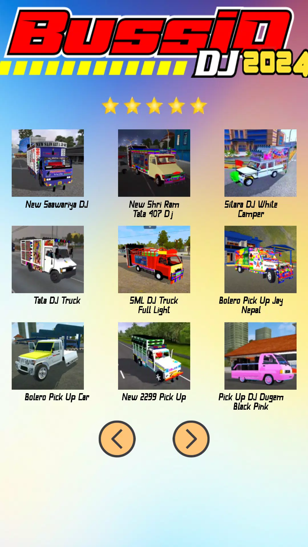 Mod Bussid DJ 2024应用截图第3张