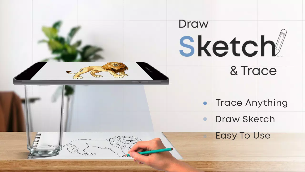Draw Sketch & Trace स्क्रीनशॉट 1