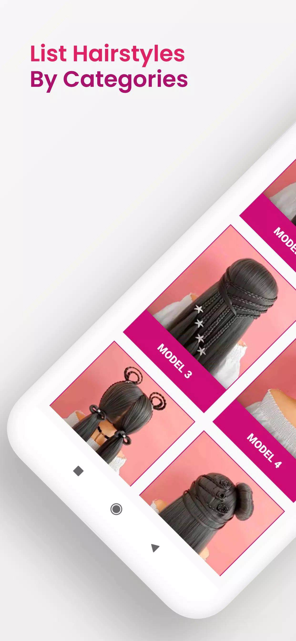 Easy Hairstyles for Girls Captura de tela 2