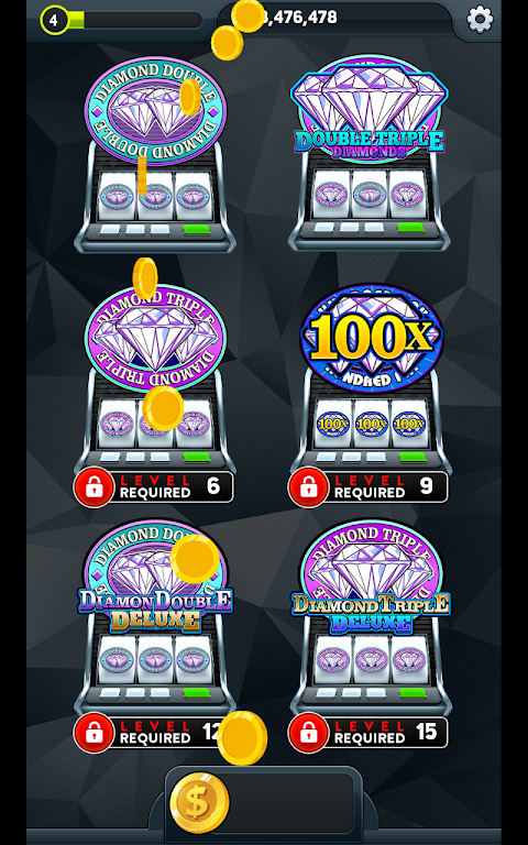 Diamond Deluxe Casino - Free Slot Machines Скриншот 2