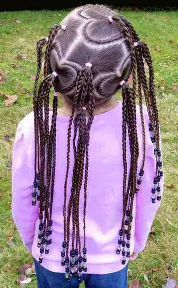 Braid Hairstyle Woman & Child スクリーンショット 2