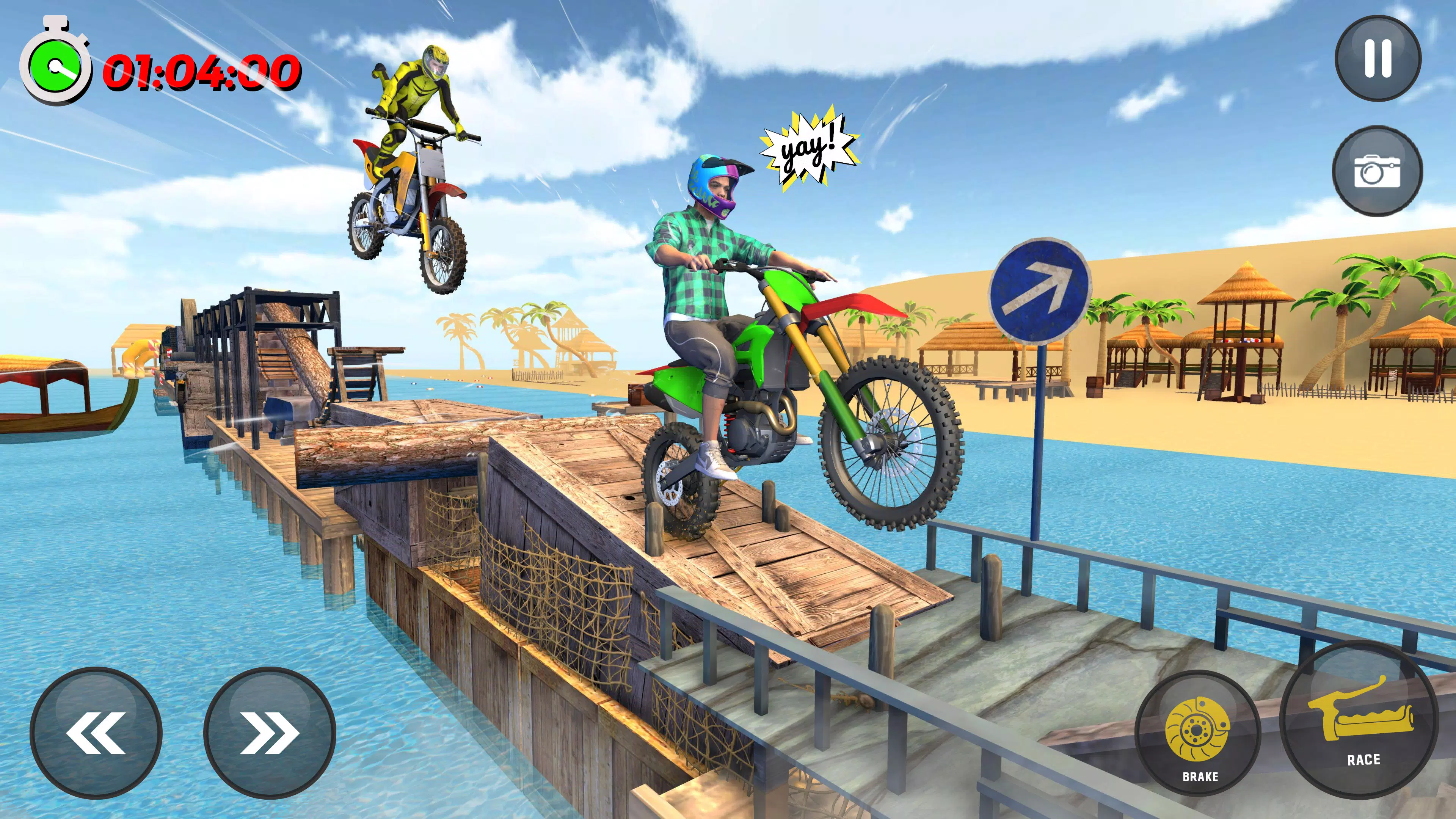 Real Moto Bike Games Racing 3d Capture d’écran 2