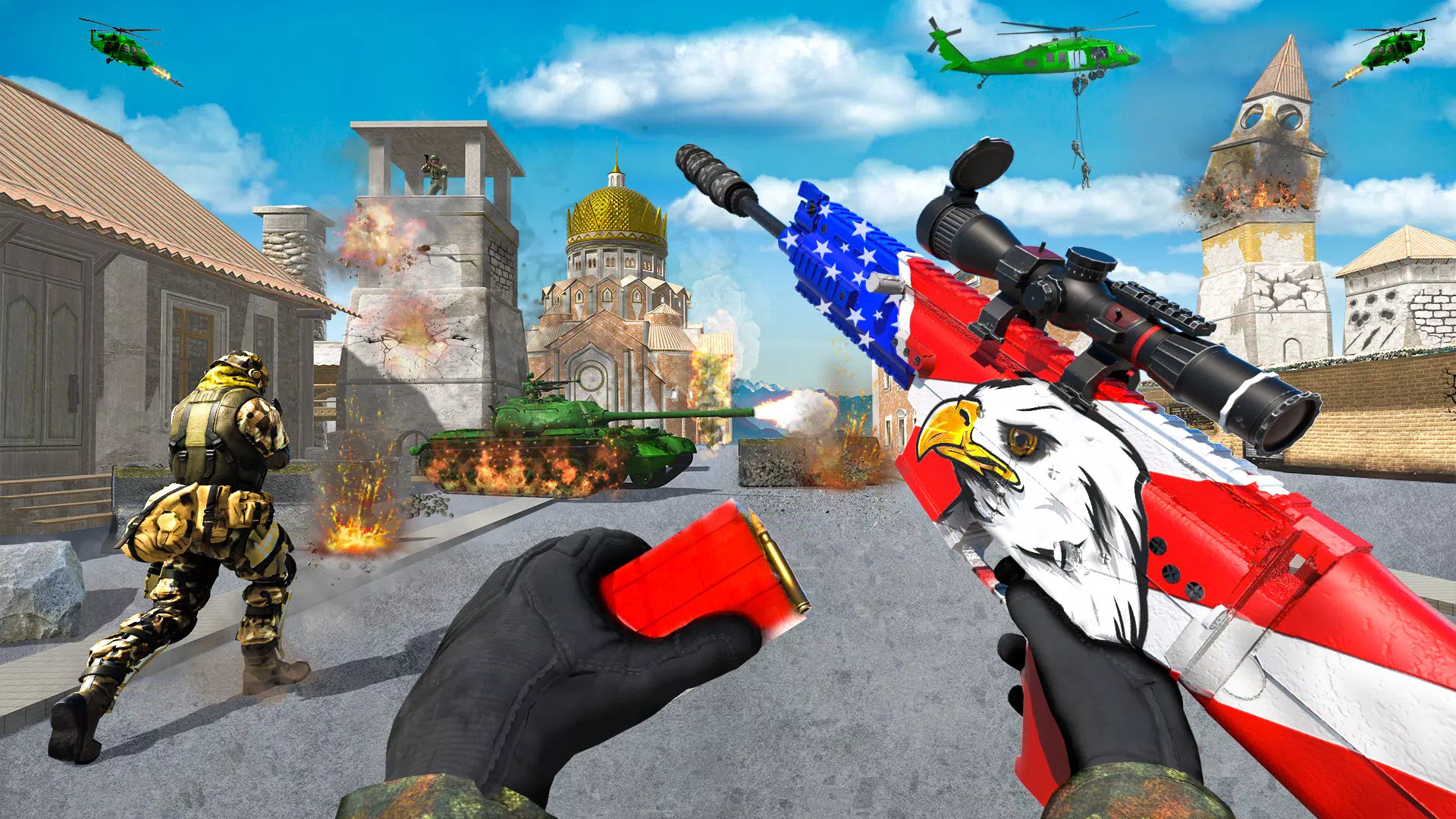 FPS Gun Games: Shooting Games應用截圖第1張