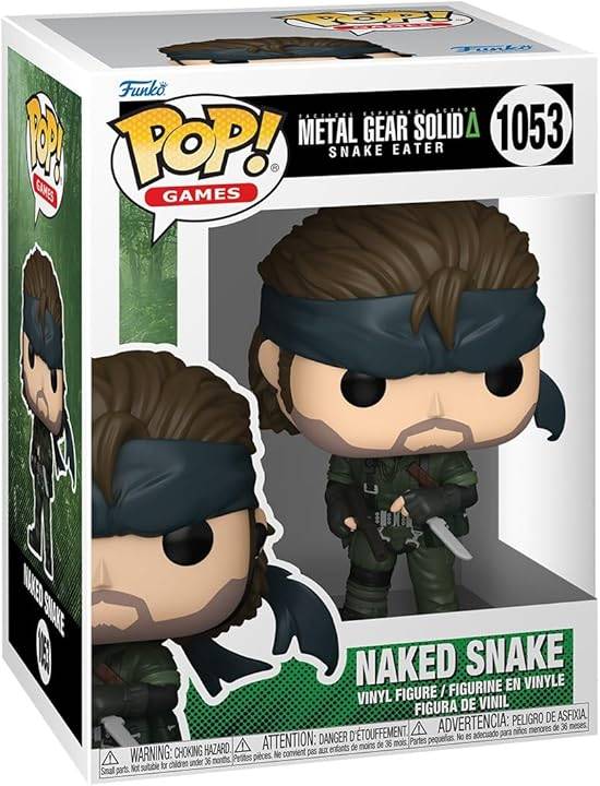 《合金裝備》係列發布全新蛇叔Funko Pop手辦，現可預訂！