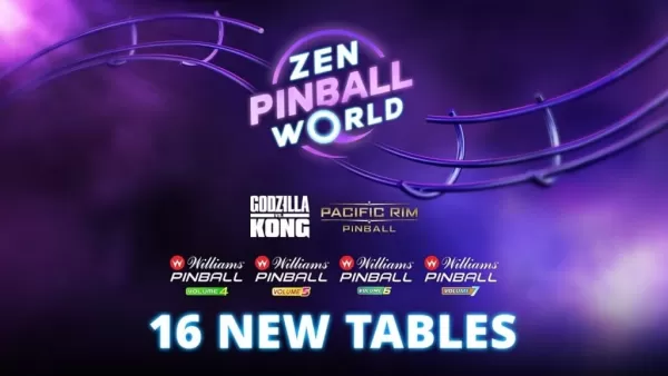 Zen Pinball World Expands with 16 New Tables in Three Packs