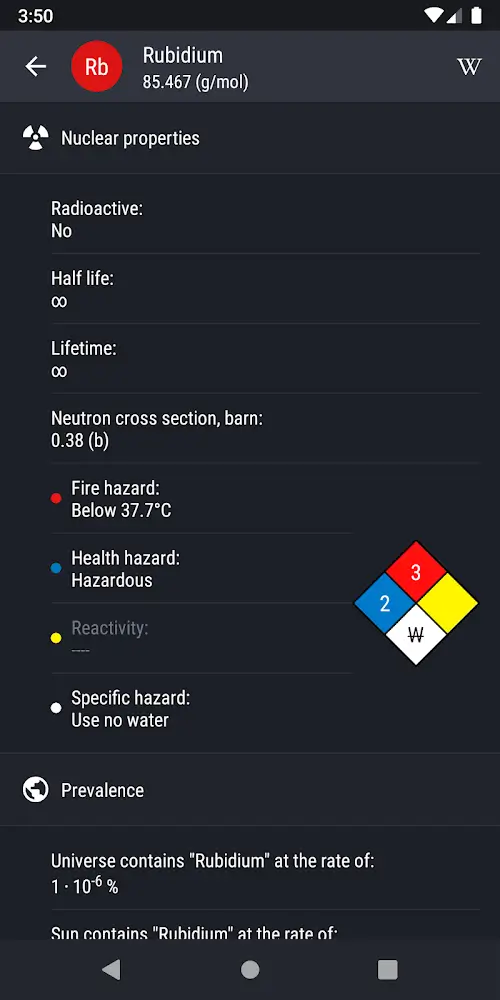 Periodic Table 2023 PRO Captura de tela 3