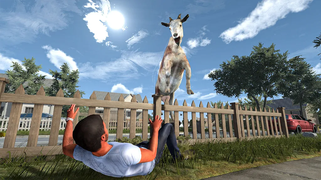 Goat Sim Crazy City Simulator スクリーンショット 3