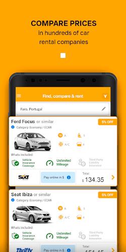 Rentcars: Car rental 스크린샷 3