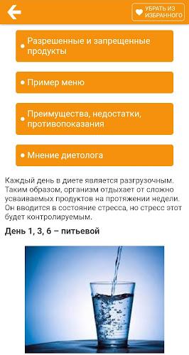Диеты для похудения быстро и п Скриншот 4