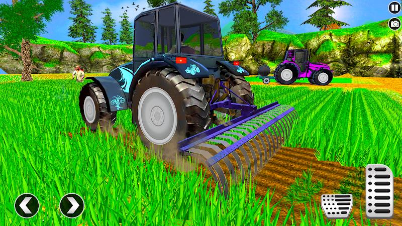 Farmer Tractor Farming Game 3D Screenshot 2