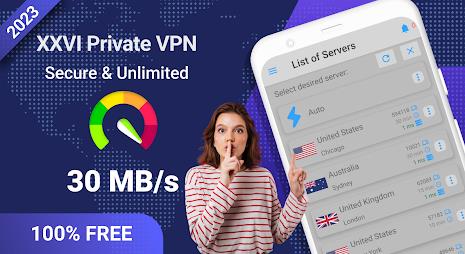 XV Private VPN - Fast Proxy 스크린샷 1