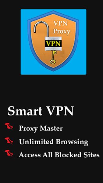 VPN Proxy Master Hide Identity 스크린샷 1