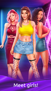 Girls and City: Spin the Bottle स्क्रीनशॉट 1