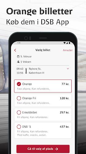 DSB App Скриншот 2