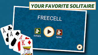 FreeCell Solitaire: Classic स्क्रीनशॉट 1