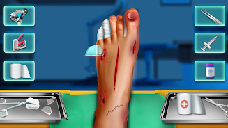 Foot Care: Offline Doctor Game Capture d'écran 1