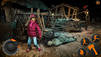 Chicken Head Scary House Story Captura de tela 2