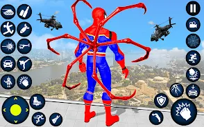 Spider Fighter Man: Rope Hero Скриншот 1