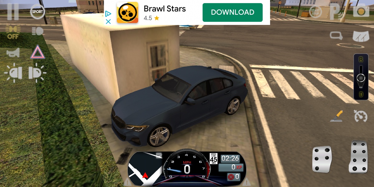 Driving School Sim Captura de tela 1