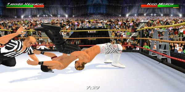 Wrestling Revolution 3D Mod Captura de pantalla 3