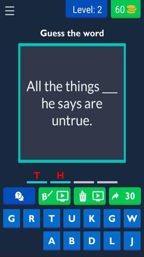 Guess the English Word應用截圖第2張
