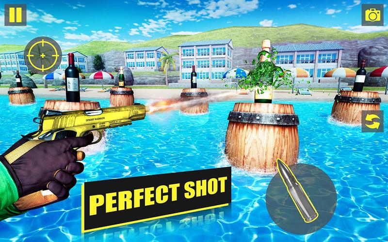 Real 3D Bottle Shooting Game應用截圖第4張