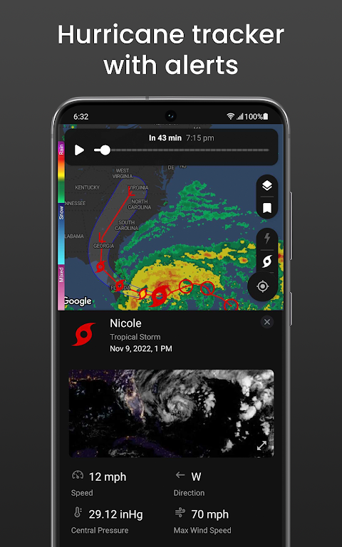 Clime: NOAA Weather Radar Live スクリーンショット 2