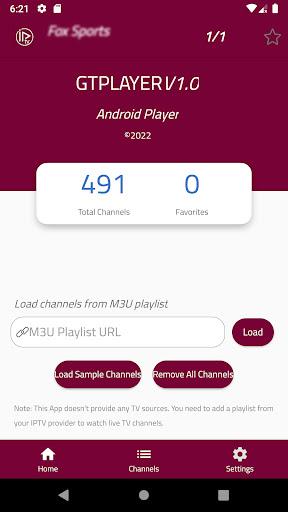 GT IPTV PLAYER 스크린샷 2