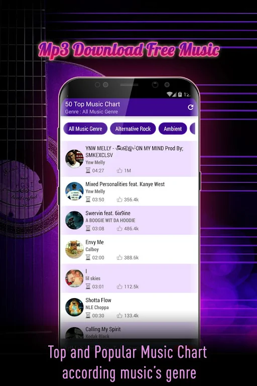 Juice Mp3 - Free Music Download應用截圖第2張