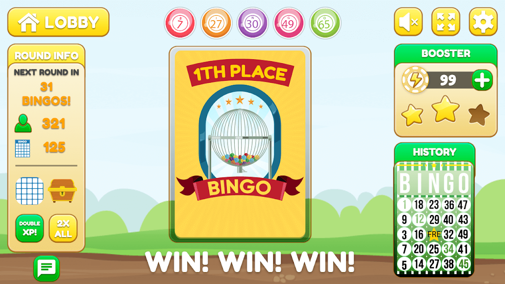 Bingo King-Free Bingo Games-Bingo Party-Bingo Captura de tela 4