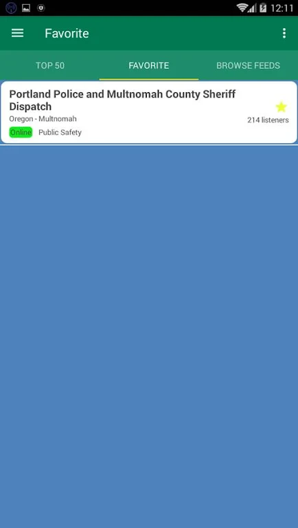 Portland Police Scanner Free Police Scanner App Captura de tela 2